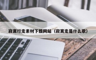 玉溪寂寞行走素材下载网站（寂寞走是什么歌）